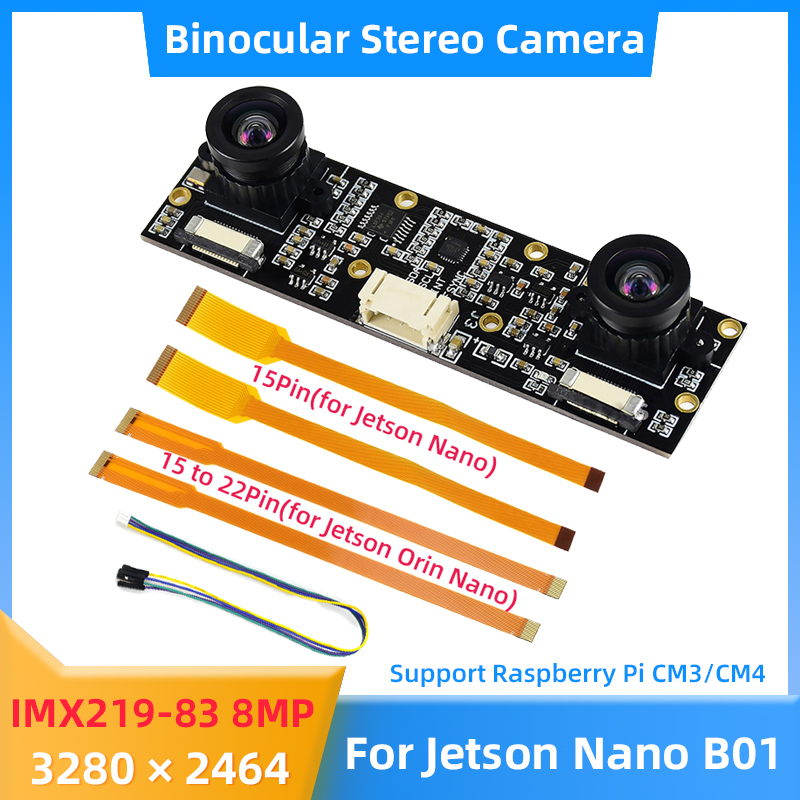 Raspberry Pi Hq Camera Microscope Lens - 8MP IMX219 Fernglaskamera für NVIDIA Jetson